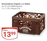 Original im Angebot bei GLOBUS in Wolfenbüttel Original Angebote von Grevensteiner bei GLOBUS Wolfenbüttel für 13,99 €