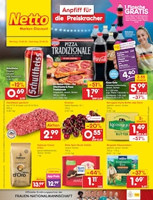 Bier im Netto Marken-Discount Prospekt "Aktuelle Angebote" mit 64 Seiten (Eberswalde)
