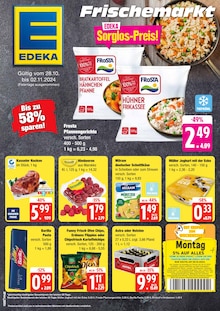 EDEKA Frischemarkt Prospekt Top Angebote mit  Seiten