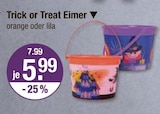 Eimer im V-Markt Prospekt Trick or Treat Eimer im aktuellen V-Markt Prospekt für 5,99 €