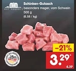 Aktuelle Gulasch Angebote bei Netto Marken-Discount in Essen Aktuelles Schinken-Gulasch Angebot bei Netto Marken-Discount in Essen ab 3,29 €