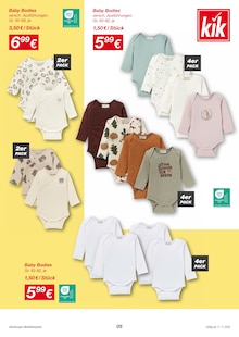 Babykleidung im aktuellen KiK Prospekt (Erlangen) Babykleidung im KiK Prospekt "MEHR ALS DU DENKST!" mit 26 Seiten (Erlangen)
