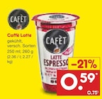 Latte Espresso im Angebot bei Netto Marken-Discount in Bergisch Gladbach Latte Espresso Angebote von Cafét bei Netto Marken-Discount Bergisch Gladbach für 0,59 €