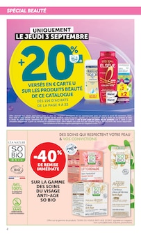 Catalogue Hyper U à Manosque cette semaine, valable du 01/09/2026 au 13/09/2026 Prospectus Hyper U à Manosque, "LES PRIX BAS de la semaine", 60 pages de promos valables du 01/09/2026 au 13/09/2026