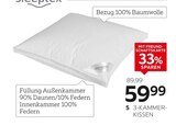 3-Kammer-Kissen „Dyne“ Angebote von sleeptex bei XXXLutz Neubrandenburg für 59,99 €
