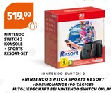 Switch 2 Konsole + Sports Resort-Set im Angebot bei Müller in Mönchengladbach Switch 2 Konsole + Sports Resort-Set Angebote von Nintendo bei Müller Mönchengladbach für 519,00 €