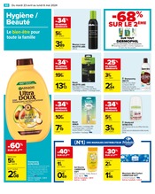 Promos Crème Hydratante dans le catalogue "Carrefour" de Carrefour à la page 42