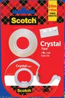 Ruban Crystal avec dévidoir + recharge - SCOTCH - Intermarché Super Ruban Crystal avec dévidoir + recharge - SCOTCH à 1,24 € dans le catalogue Intermarché Super