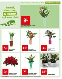 Offre Fleurs dans le catalogue Auchan Hypermarché du moment à la page 21