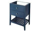 Meuble sous vasque bleu "Perma" L. 60 x H. 80,6 x P. 45 cm - GoodHome en promo à 199,00 € chez Brico Dépôt Meuble sous vasque bleu "Perma" L. 60 x H. 80,6 x P. 45 cm - GoodHome dans le catalogue Brico Dépôt