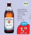 Bio Hell Edelhell von Neumarkter Lammsbräu für 1,19 € bei budni im Angebot Bio Hell Edelhell von Neumarkter Lammsbräu im aktuellen budni Prospekt