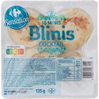 Blinis - CARREFOUR SENSATION en promo chez Carrefour Market Blinis - CARREFOUR SENSATION dans le catalogue Carrefour Market