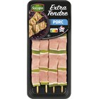 4 brochettes de porc extra tendre SOCOPA à 4,10 € dans le catalogue Carrefour