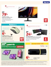 Promos Ordinateur Portable dans le catalogue "LA RENTRÉE À PRIX K.O." de Auchan Hypermarché Ordinateur Portable en promo dans le catalogue Auchan Hypermarché à la page 3