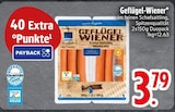 Geflügel-Wiener im EDEKA Prospekt Geflügel-Wiener von im aktuellen EDEKA Prospekt für 3,79 €