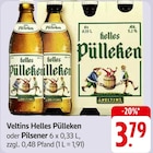 Aktuelles Helles Pülleken oder Pilsener Angebot bei E center in Pirmasens ab 3,79 €