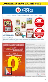 Promotion Trottinette dans le prospectus Hyper U, valable du 12/08/2025 au 07/09/2025 Promo Trottinette dans le catalogue Hyper U du moment à la page 95