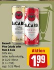 Pina Colada oder Rum & Cola Angebote von Bacardi bei REWE Langen für 1,99 €
