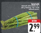 Spargel grün bei EDEKA im Kemnath Prospekt für 2,99 €