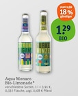 Bio-Limonade von Aqua Monaco im aktuellen tegut Prospekt für 1,29 €