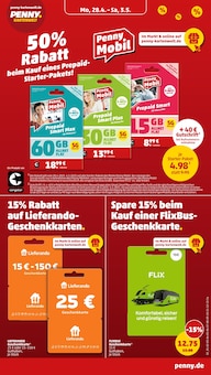 Geschenkkarte im Penny Prospekt "Wer günstig will, muss Penny." mit 41 Seiten (Bochum)