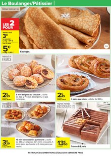 Promotion Viennoiserie dans le prospectus Carrefour, valable du 24/02/2026 au 09/03/2026 Promo Viennoiserie dans le catalogue Carrefour du moment à la page 32