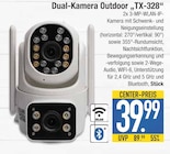 Dual-Kamera Outdoor „TX-328“ Angebote bei EDEKA Augsburg für 39,99 €