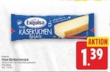 Feiner Käsekuchensnack von Exquisa für 1,39 € bei EDEKA im Angebot Feiner Käsekuchensnack von Exquisa im aktuellen EDEKA Prospekt