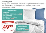 Karo-Steppbett im Angebot bei GLOBUS in Hof Karo-Steppbett Angebote bei GLOBUS Hof für 9,99 €