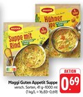 Suppe mit Rind Angebote von Maggi bei E center Fellbach für 0,69 €