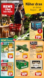 Bier im REWE Prospekt in Hainburg Aktueller REWE Prospekt mit Bier, "Dein Markt", Seite 1