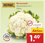 Aktuelles Blumenkohl Angebot bei Netto Marken-Discount in Wuppertal ab 1,49 €