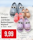 Damen-/ und Kinder-Badeschlappen Nilpferd im Angebot bei Kaufhaus Stolz in Rostock Damen-/ und Kinder-Badeschlappen Nilpferd Angebote von Antonio bei Kaufhaus Stolz Rostock für 9,99 €