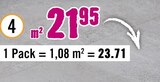 Hornbach Kempten - Feinsteinzeug Wand- und Bodenfliese „Marseille Dark grey“ Angebot im Prospekt Feinsteinzeug Wand- und Bodenfliese „Marseille Dark grey“ bei Hornbach im Kempten Prospekt für 23,71 €