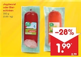 Jagdwurst für 1,99 € bei Netto Marken-Discount im Angebot Jagdwurst im aktuellen Netto Marken-Discount Prospekt