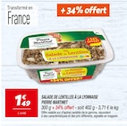 Promo Salade de lentilles à la lyonnaise à 1,49 € dans le catalogue Netto à Aurillac