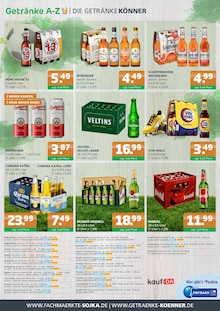 Bier im aktuellen Getränke A-Z Prospekt (Eberswalde) Bier im Getränke A-Z Prospekt "DIE GETRÄNKEKÖNNER" mit 4 Seiten (Eberswalde)