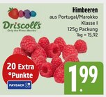 Himbeeren im EDEKA Prospekt Himbeeren von Driscoll's im aktuellen EDEKA Prospekt für 1,99 €