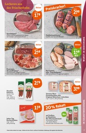 Fleischwurst im tegut Prospekt "tegut… gute Lebensmittel" auf Seite 9