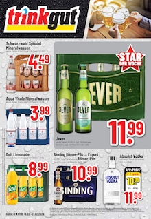 Aktueller Trinkgut Prospekt (Rüsselsheim, 8 Seiten zum blättern Trinkgut Prospekt Aktuelle Angebote mit 8 Seiten