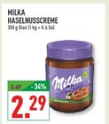 Haselnusscreme Angebote von Milka bei Marktkauf Lemgo für 2,29 €