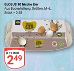 Aktuelle Eier Angebote bei GLOBUS in Krefeld Aktuelles 10 frische Eier Angebot bei GLOBUS in Krefeld ab 2,49 €