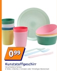 Kunststoffgeschirr bei Action im Wittlich Prospekt für 0,99 €