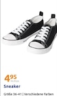 Sneaker Angebote bei Action Stuttgart für 4,95 €
