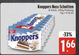 Knoppers Nuss-Schnitten im E center Prospekt zum Preis von 1,66 €