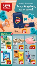 Aktueller REWE Supermarkt Prospekt in Bondorf und Umgebung, "Dein Markt" mit 24 Seiten, 22.09.2025 - 27.09.2025