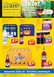 Netto Marken-Discount Prospekt für Schaafheim mit 2 Seiten Netto Marken-Discount Prospekt für Schaafheim: "DER ORT, AN DEM DU IMMER AUSGEZEICHNETE PREISE FINDEST.", 2 Seiten, 23.02.2026 - 28.02.2026