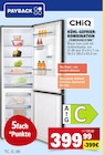Kühl-Gefrier-Kombination FBM990NEICMK von CHiQ für 399,99 € bei E center im Angebot Kühl-Gefrier-Kombination FBM990NEICMK von CHiQ im aktuellen E center Prospekt