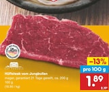 Netto Marken-Discount Südbrookmerland - Hüftsteak vom Jungbullen Angebot im Prospekt Hüftsteak vom Jungbullen bei Netto Marken-Discount im Südbrookmerland Prospekt für 1,89 €