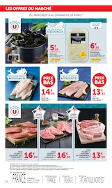 Promos Poisson dans le catalogue "Super U" de Super U Poisson en promo dans le catalogue Super U à la page 24